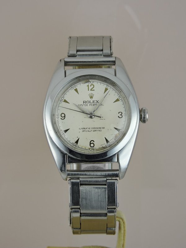 1947 Rolex OP Bubble Back 5015 - GF Bracelet, Serviced