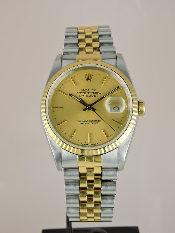1990 Rolex Datejust 36mm 16233 - Serviced