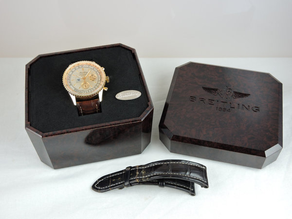 Breitling Navitimer Spatiographe 18k Rose Gold - Serviced w. Box